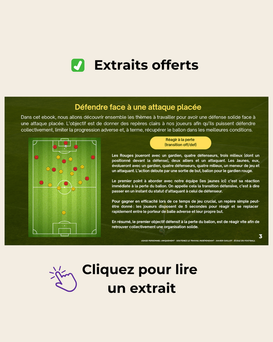 Défendre face à une attaque placée :  Stratégie et principes