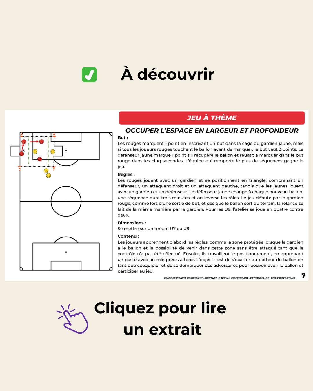 Séance U7-U9 offerte