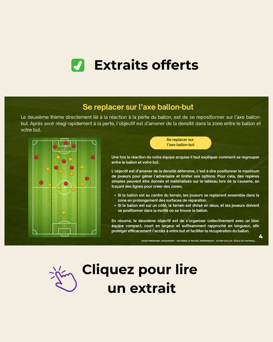 Défendre face à une attaque placée :  Stratégie et principes