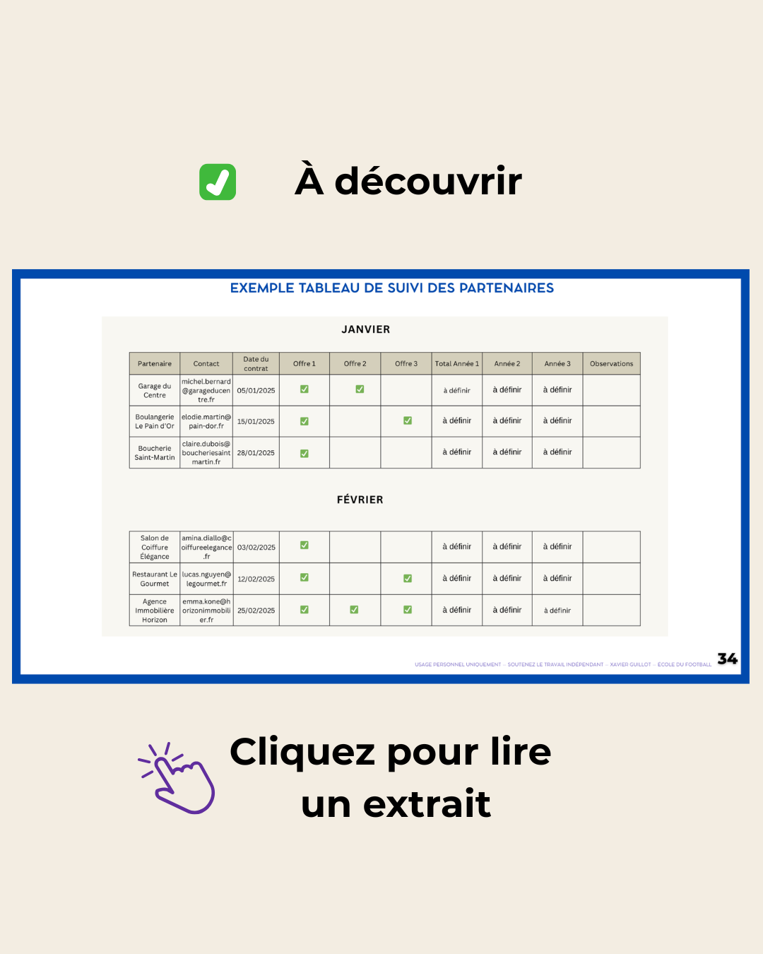 Créer et animer un club des partenaires