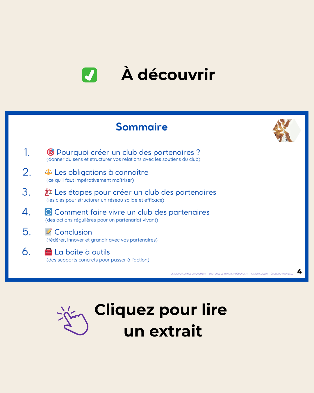 Créer et animer un club des partenaires