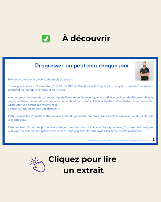 La boussole du coach