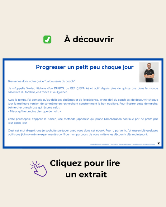 La boussole du coach