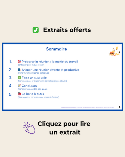 Réunions efficaces